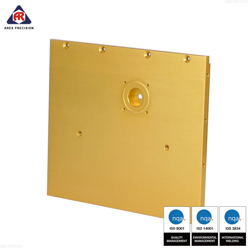 黃色陽極氧化-精密制造-噴墨機配件